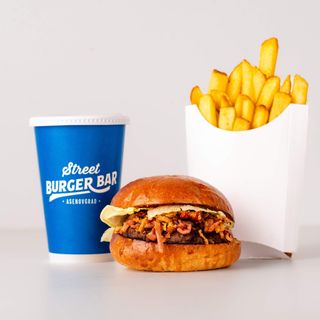Baconator burger меню