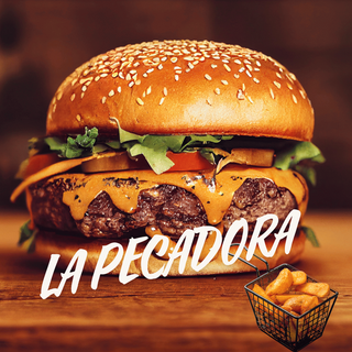 Hamburguesa La Pecadora