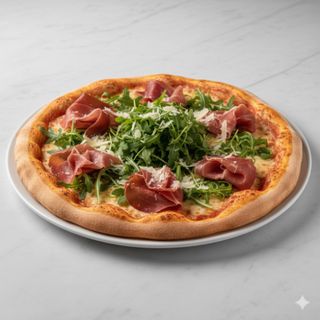 Pizza serranito (33 cm.)