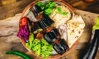 EGGPLANT KEBAB