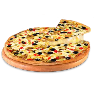Pizza de la huerta (for one)