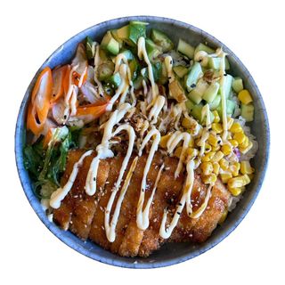 36.Poke Pollo Crujiente