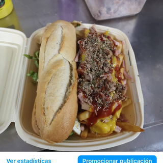 Bocadillo Don Kikon+papas