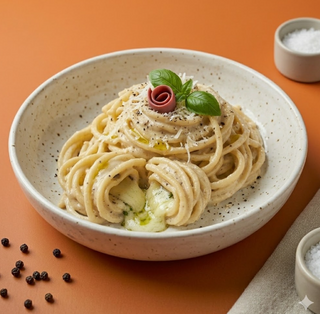 Tonnarelli cacio e pepe