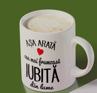 Cana personalizata mesaj pentru iubita