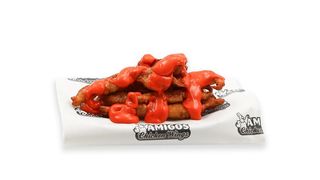 Premium Chicken fingers spicy cheddar