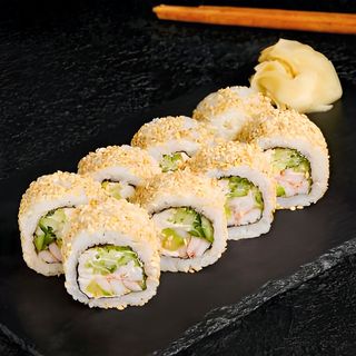 Філадельфія з креветкою в кунжуті (245г)