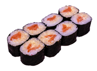 Спайси ролл с лососем (8 шт., 130 гр.)