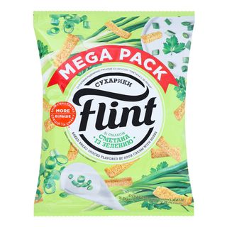 Sucharki Flint o smaku Śmietany z ziele 110gnina