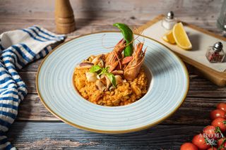 Risotto cu fructe de mare