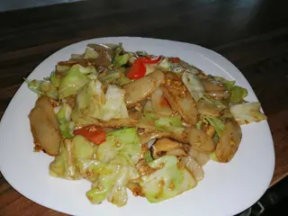 103 Vegan knedle (nian gao) povrće