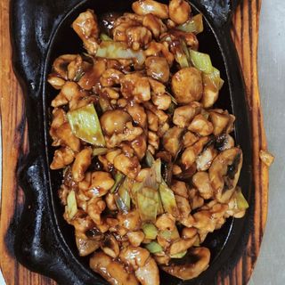 Pollo Con Puerro A La Plancha