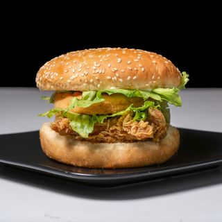 Breaded Chicken Burger