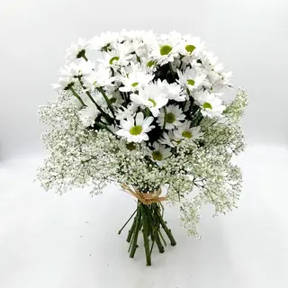 Ramo con margarita y paniculata