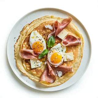 Crêpe galette DOP completa