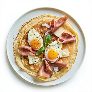 Crêpe galette DOP completa