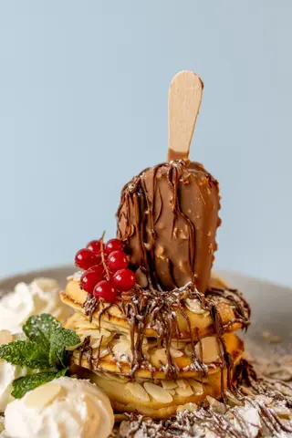 Panqueca Doce com Magnum