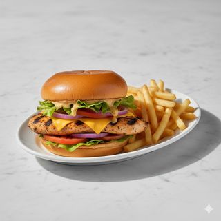 Hamburguesa De Pollo