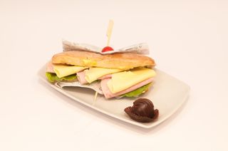 Đački sendvič šunka