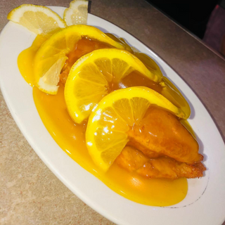 Pollo Con Salsa Limón