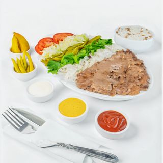 Farfurie mare cu orez vita