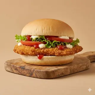 Panino con cotoletta di pollo