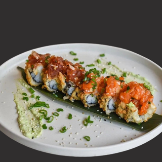 Tatar łosoś i tuńczyk