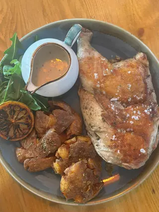 Medio pollo