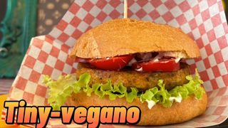 Tiny burger vegetariano