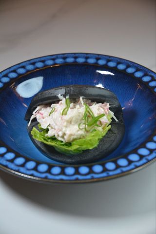 Pan Bao De Surimi Y Queso Crema