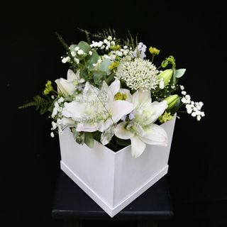 Caja de Lilium Blanco
