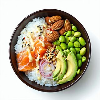 P4.POKE SPICY SALMONE