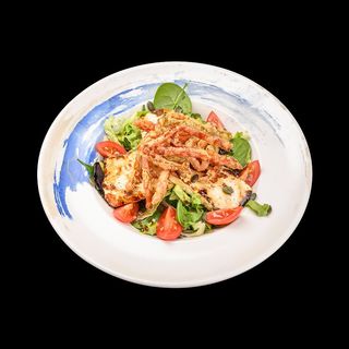 Салата Темпура с гриловано сирене (350г)