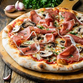 Pizza Prosciutto e Funghi Ø 32cm