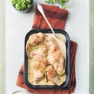 Lapin À La Crème Fraiche