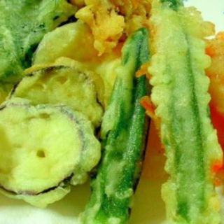 Verdura frita (tempura)