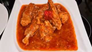 Sauce Tomate Au Poulet + Riz
