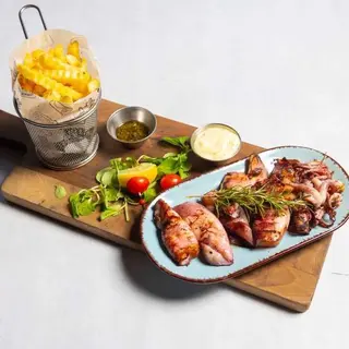 Lignje na grillu