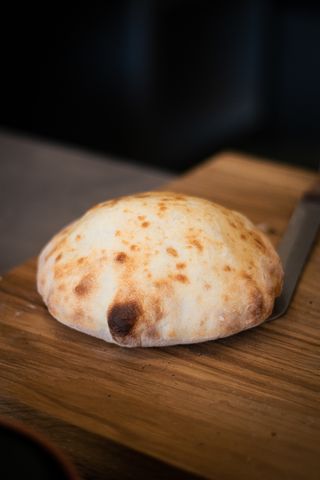 Lepinja kajmak, pureća šunka