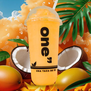 Mango and Coconut Slushy