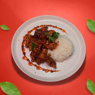 Курица в кунжутном соусе