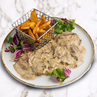 Svinjski file sa šampinjonima