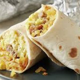 Egg burrito
