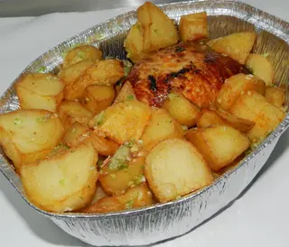 1/2 Pollo Asado Con Todo