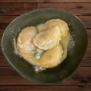 Вареники на пару з чорницею (250/50г)