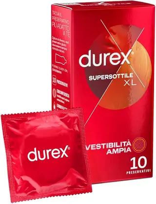 DUREX SUPERSOTTILE XL 10PZ