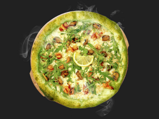 Морська з креветками та мідіями