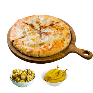 ლობიანი ჰალაპენიოთი და წიწაკის მწნილით