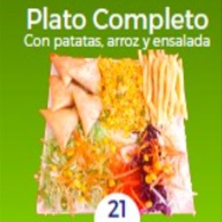 Plato completo de empanadillas