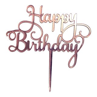 Topper tort Happy Birthday - roz